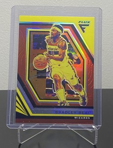 2022-23 Panini Flux NBA Bradley Beal Red Prizm #24 Wizards