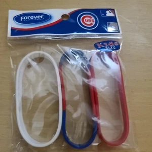 Chicago Cubs MLB Forever Collectibles 3 Pack Sport Wristbands Size Kids - Picture 1 of 3