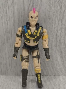 Whispering Willie The Corps Action Figure Vintage 1984 Lanard Pink Mohawk - Picture 1 of 12