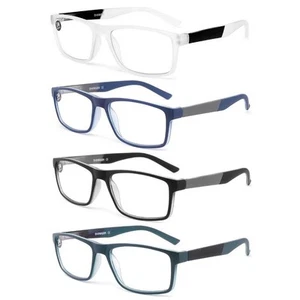 Blue Light Blocking Reading Glasses 4 Pack Computer Readers for Women Men,Ant... - Picture 1 of 6