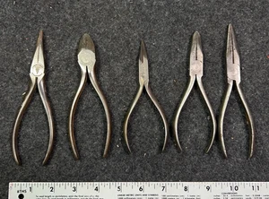 vtg cutters plier klein Perkio Germany lot of 5 - Picture 1 of 19