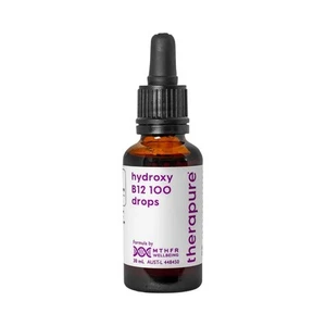 NEW MTHFR Wellbeing Therapure Hydroxy B12 100 Drops 30ml - Picture 1 of 1