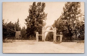 K1/ Seattle Washington RPPC  Postcard c1910 Woodland Park Gate 287 - Picture 1 of 4