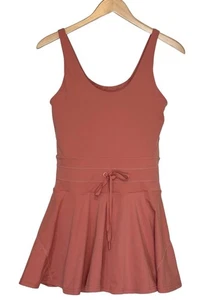 Popflex Twirl Dress Womens Size Large Coral Built In Shorts Limitless Activewear - Picture 1 of 14