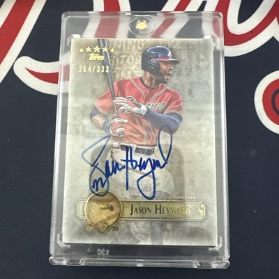 2013 Topps Five Star - Retired and Active Player Autographs Jason Heyward... - Image 1 of 2