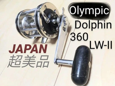 Carrete de cebo eléctrico Olympic Dolphin 360LW-II mango derecho relación de transmisión 3:1 Foto 1 de 4