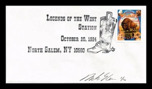 Dr Jim Stamps US 29c Western Wildlife Legends of West Station Pictorial Cancel - Picture 1 of 2