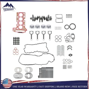 Engine Rebuild Overhaul Kit 11257640166 Fit For BMW 328i/X1 2.0L L4 2012-2015 - Picture 1 of 19