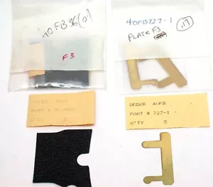 Nikon F3 Leatherette, Rewind Side - Part Number 40FB-36 - New Old Stock - Picture 1 of 3