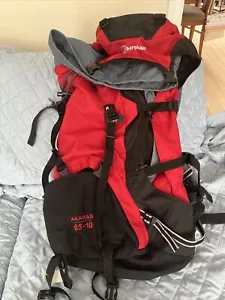 Hiking Rucksack Backpack Berghaus Akamas Red Walking Bag - Picture 1 of 4