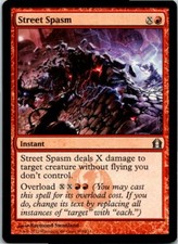 Street Spasm Magic The Gathering Return To Ravnica Card Mint X1
