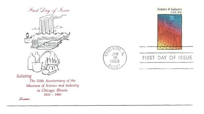 2031 Science & Industry, Lorstan FDC - Image 1 of 1