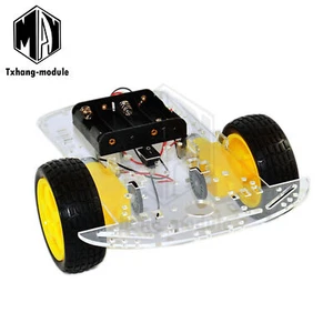 Kit de coche robot inteligente 2x2/codificador de velocidad caja de batería Arduino 2 motor 1:48 M36 A2TM - Imagen 1 de 5