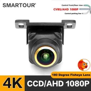 AHD 1080P 180° Fischaugenobjektiv Auto Front/Rückfahrkamera KFZ Rückfahrkamera - Bild 1 von 27