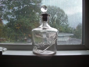 NEAT $AN-ORAL DOLLAR SYMBOL FOR S DENTAL BOTTLE? WITH GLASS STOPPER 1900 ERA - Picture 1 of 6