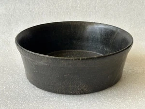 RARE OLD VINTAGE SOUTH INDIAN BLACK STONE HAND CARVED PRIMITIVE RARE BOWL, - Picture 1 of 12