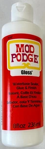 Sellador a base de agua brillante Plaid Mod Podge, pegamento y acabado ~ 8 oz. ~ CS15145 - Imagen 1 de 2