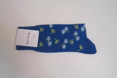 PAUL SMITH CALCETINES AZUL REAL PARA HOMBRE NUEVOS CON ETIQUETAS ITALIA Foto 1 de 2