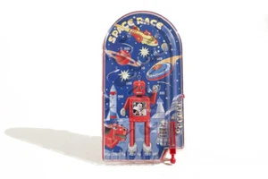 * Juguete de hojalata PEQUEÑO PINBALL "SPACE RACE" de chapa °° Tin Toy °°  - Imagen 1 de 3