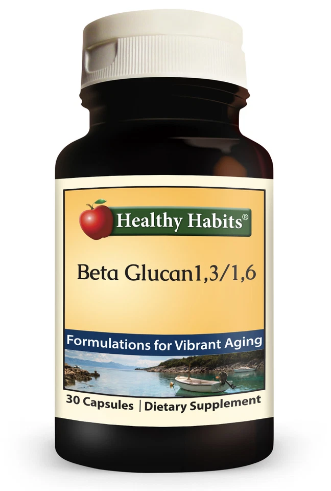 Healthy Habits Beta Glucano 1,3/1,6 - Embotellado - 30 Cápsulas Foto 1 de 4