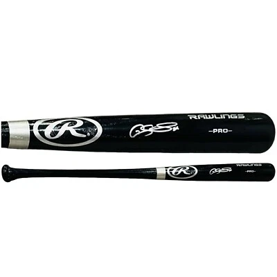 Gary Sanchez Signed Rawlings 34” Bat Milwaukee Brewers Yankees Mets + JSA COA - Image 1 of 4