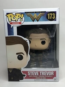 Funko Pop Heroes DC Comics Wonder Woman Movie Steve Trevor Vinyl Figure A1 - Picture 1 of 6