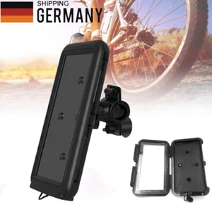 Fahrrad Motorrad Handy Halterung Halter Smartphone Wasserdicht bis 6,3 Zoll 360° - Zdjęcie 1 z 9