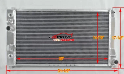 Aluminum Radiator for 1995-2001 Chevy Cavalier Pontiac Sunfire 2.2L 2.3L 2.4L AT - Image 1 of 4
