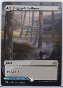 1x Hengegate Pathway *Borderless* - Kaldheim - Near Mint - Imagen 1 de 1