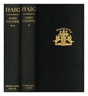 Cooper Duff Haig Complete In 2 Volumes  By Duff Cooper 1935 First Edition Ha