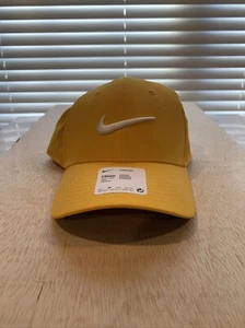 Nike 333114 Swoosh Front Golf Cap - Gold - Picture 1 of 5