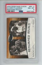 2009 Press Pass Fusion #RR-4 Stephen Curry ROOKIE Steph Stef PSA 8 Graded Card