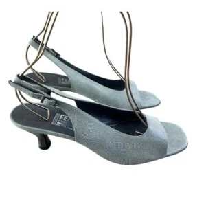 Salvatore Ferragamo Heels Pumps Women's Dress Shoes Sz 10.5M - Picture 1 of 8