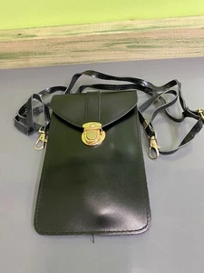 New Passport wallet /travel document holder With Adjustable Strap. Black Color - Picture 1 of 7