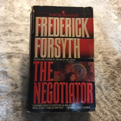 The Negotiator Frederick Forsyth 1990 Paperback Bantam International Espionage - Image 1 of 4