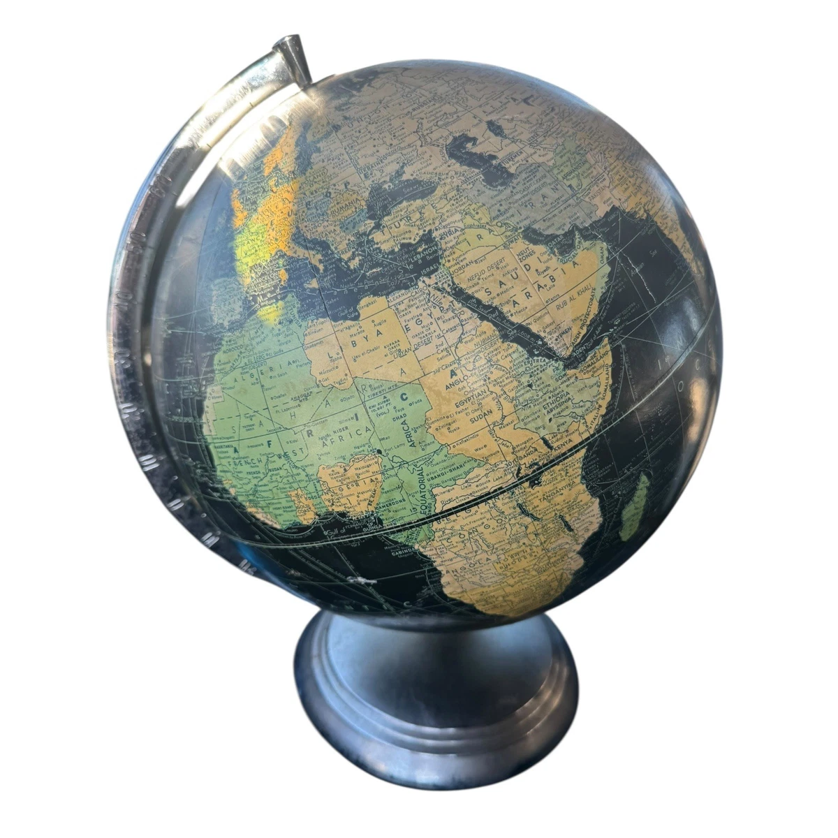 希少 MCM Black Ocean Globe 90s ヴィンテージ 黒地球儀 希少 MCM