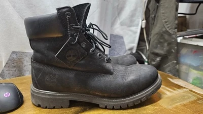 Timberland 10073.BLK Men's 6 inch Premium Waterproof Boots - Black - Image 1 of 4