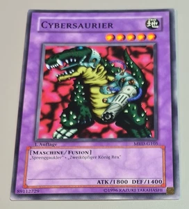 Yu Gi Oh Cybersaurier # MRD-G105 1.Auflage Common Metal Raiders 2002 DE N.Mi-Mi - Bild 1 von 3