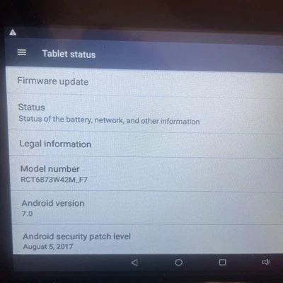 Tablet RCA Android con teclado Foto 1 de 4
