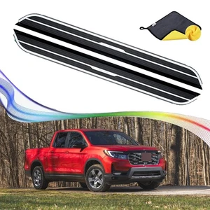 Fit Honda Ridgeline 2017-2026 Running Boards Side Step Pedals Nerf Bar W/Bracket - Picture 1 of 9