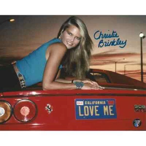 Christie Brinkley Autographed 8X10 Photo (Ferrari) - Bild 1 von 1