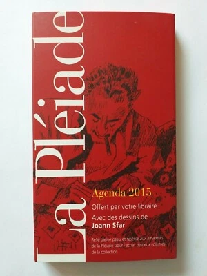 AGENDA LA PLEIADE 2015 ILLUSTRE PAR JOANN SFAR NEUF - Photo 1/2