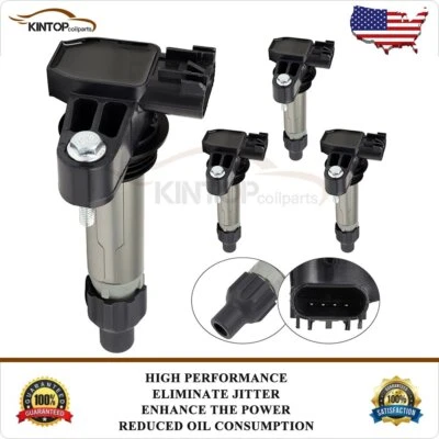 4 Ignition Coil For 2007-2009 Suzuki XL-7 Saturn Outlook 2008-2010 Vue 3.6L V6 - Image 1 of 4