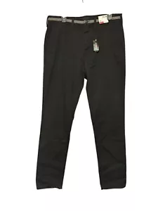 Express Mens Black Slim Fit Stretch+ 365 Comfort Chino Pants 33x34 NWT - Picture 1 of 9