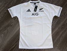 Adidas New Zealand All Blacks Away Rugby Jersey White/Black CW3138 Mens L New