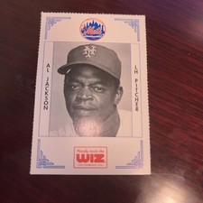 1991 New York Mets Nobody Beats The WIZ #197 Al Jackson