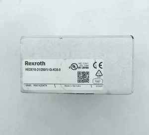 NEW Rexroth R901425474 pressure switch HEDE10-3X/250/1/- GI-K35-0 DHL or FedEx - Picture 1 of 2