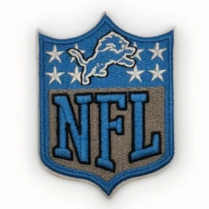 Detroit Lions NFL Patch Iron On - Picture 1 of 6