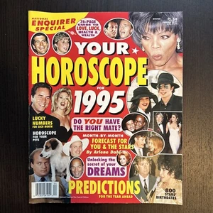 National Enquirer Horoscope Special 1995 Michael Jackson Oprah Princess Diana OJ - Picture 1 of 2