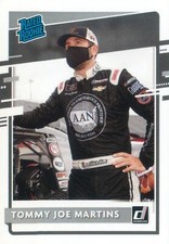 Tommy Joe Martins RC 2021 Panini Donruss Racing NASCAR Rated Rookie Card #37